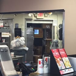 KFC - Trash and boxes everywhere. Not a clean environment for food or the workers.