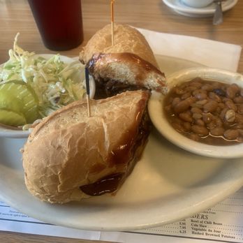 Roady's Restaurant - Bbq beef sandwich - Breakfast & Brunch Near Me - San Dimas, California