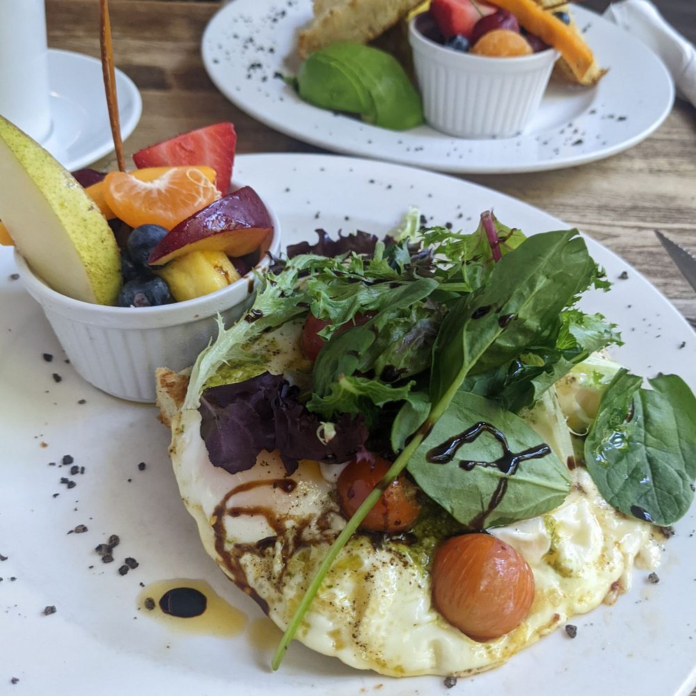 Brioche Ristorante - Eggs on toast with a SALAD! This made my heart happy - Italian Near Me - Vancouver, British Columbia Brioche Ristorante - Eggs on toast with a SALAD! This made my heart happy - Italian Near Me - Vancouver, British Columbia