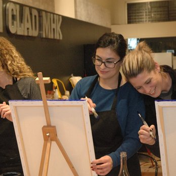 Uncorked Inspiration - Some sweet painting action going down with Uncorked Inspiration. - Paint & Sip Near Me - Manhattan, Kansas Uncorked Inspiration - Some sweet painting action going down with Uncorked Inspiration. - Paint & Sip Near Me - Manhattan, Kansas