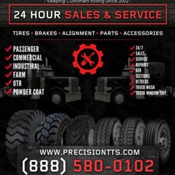Precision Truck Tire Service - Services Offered