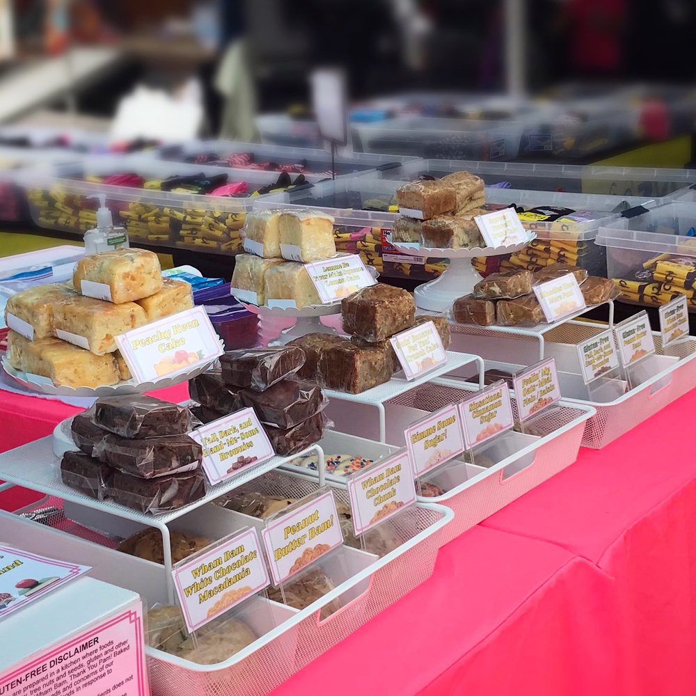 Wham Bam, Thank You Pam! Baked Goods Logo