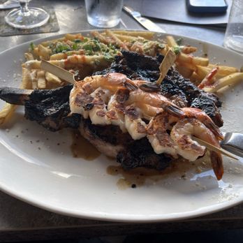 Yard House - Korean Ribeye with grilled shrimp skewer - Bars Near Me - Sunrise, Florida