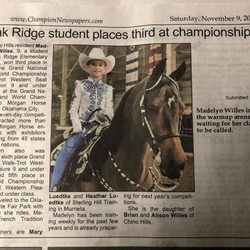 Sterling Hill Riding Academy - Katelyn has been a wonderful mentor to our daughter. I wouldn't have her riding anywhere else!