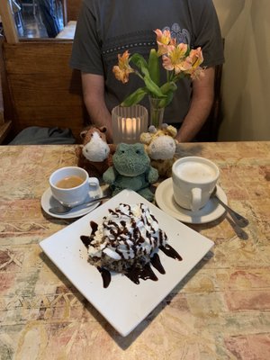 Photo of Pernicano's Ristorante - San Diego, CA, US. Caramel Pie