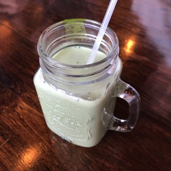Alchemy Coffee - Matcha tea latte - could be better, messily presenter and still has matcha lumps - Coffee & Tea Near Me - Markham, Ontario Alchemy Coffee - Matcha tea latte - could be better, messily presenter and still has matcha lumps - Coffee & Tea Near Me - Markham, Ontario
