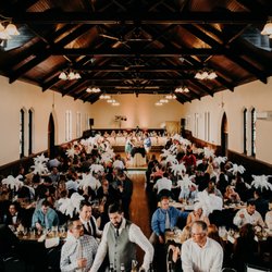 Dekoven Center - The Great Hall: seating for up to 250 guests