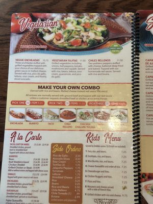 Menu photo 6 El Patio Weatherford, OK