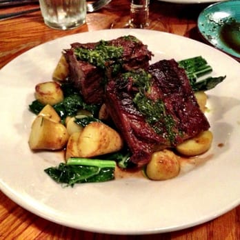 Flying Pig Pub & Kitchen - Short rib with potato and kale - Pubs Near Me - Oceanside, California Flying Pig Pub & Kitchen - Short rib with potato and kale - Pubs Near Me - Oceanside, California