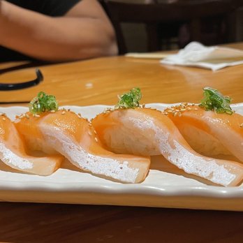 Fujisan Sushi - a close up of a plate of sushi - Sushi Bars Near Me - El Centro, California