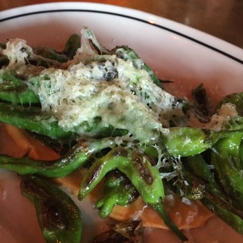 The Carlile Room - Shishito Peppers sure are trendy these days. - New American Near Me - Seattle, Washington