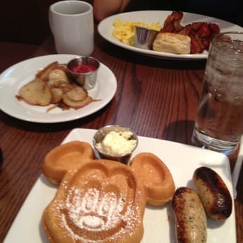 Carnation Cafe - Mickey shaped waffle - American Near Me - Anaheim, California Carnation Cafe - Mickey shaped waffle - American Near Me - Anaheim, California