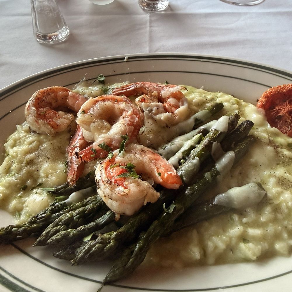 Barringer's Restaurant - Shrimp risotto - Steakhouses Near Me - Fish Creek, Wisconsin