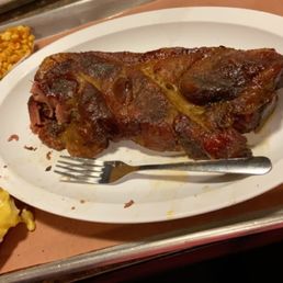 Smoked Pork Steak Platter