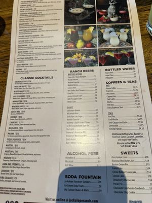 Menu photo 3 Jackalope Ranch Indio, CA Menu photo 3 Jackalope Ranch Indio, CA