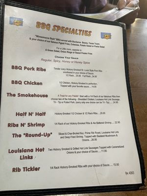 Menu photo 6 The Pig BBQ & Pub Winnemucca, NV