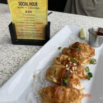 C Level - Chicken dumplings - New American Near Me - San Diego, California C Level - Chicken dumplings - New American Near Me - San Diego, California