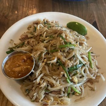 Thai Fresh - Pad Thai side of peanut sauce! - Thai Near Me - Austin, Texas Thai Fresh - Pad Thai side of peanut sauce! - Thai Near Me - Austin, Texas
