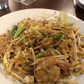 Pad Thai Cafe - 20 - Pad Thai with chicken and shrimp - Thai Near Me - Glendale, Arizona