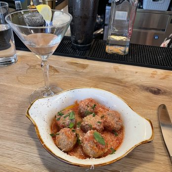 The Jimmy - Pomegranate martini and meatballs - Mediterranean Near Me - Charlotte, North Carolina The Jimmy - Pomegranate martini and meatballs - Mediterranean Near Me - Charlotte, North Carolina