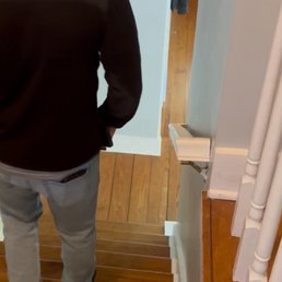 Home walk though, asking the inspector questions.