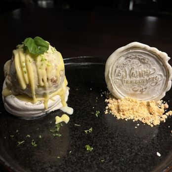 Nami - Complimentary anniversary ice cream dessert. Heavenly! - Japanese Near Me - Orlando, Florida Nami - Complimentary anniversary ice cream dessert. Heavenly! - Japanese Near Me - Orlando, Florida