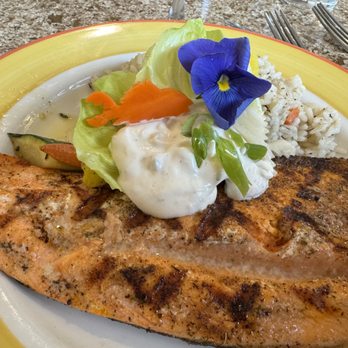 Hunt & Gather Restaurant - Delicious trout - see the carved carrot fish? - New American Near Me - Torrey, Utah Hunt & Gather Restaurant - Delicious trout - see the carved carrot fish? - New American Near Me - Torrey, Utah
