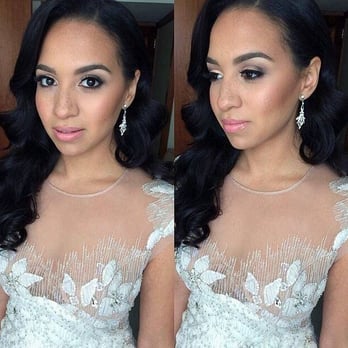 Eyebrow Energy - Congratulations to Stephanie-beautiful bride. Eyebrow styling by Eliza @Eyebrow Energy - Eyebrow Services Near Me - Rego Park, New York