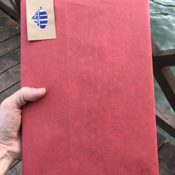 Il Pavone di Pelosin Fabio - The sketchbook I bought was beautifully wrapped.