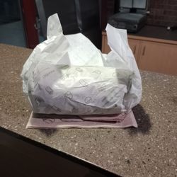 Pita Pit - Pita pit napkin is below and that was supposed to be the large according to the store employees.