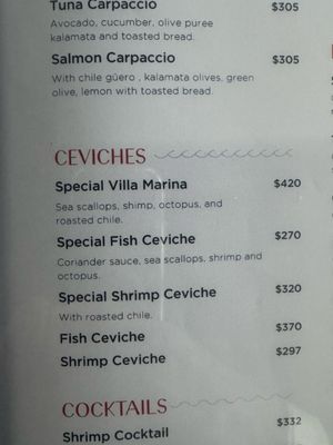 Menu photo 3 Villa Marina Tijuana, BCN Menu photo 3 Villa Marina Tijuana, BCN