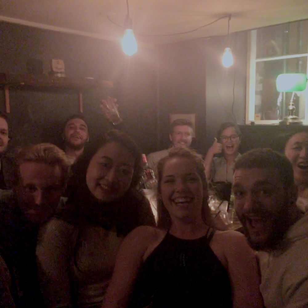 At Francis Pony: Was celebrating my Bday. Great night!