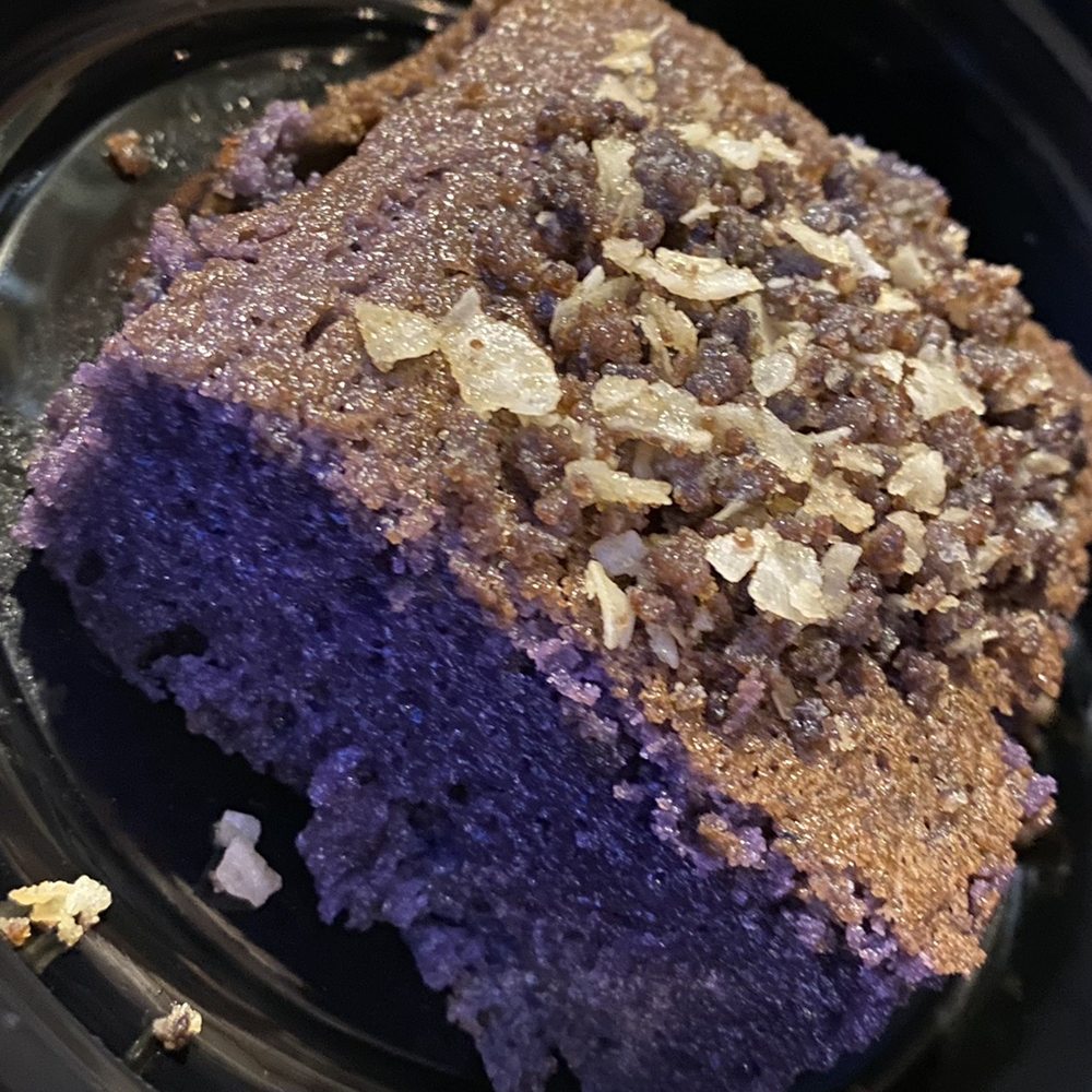 Baon Kainan - Ube bibingka - Filipino Near Me - Portland, Oregon