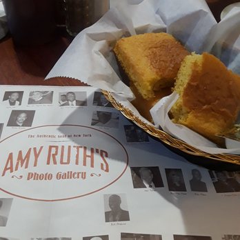 Amy Ruth's - Complimentary cornbread - Southern Near Me - New York, New York