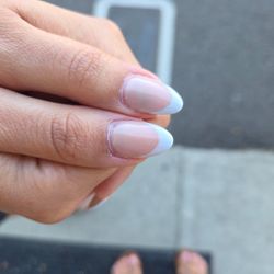 Perfect Nails & Tan - Fungus underneath acrylic nail. 9 days fucking later.