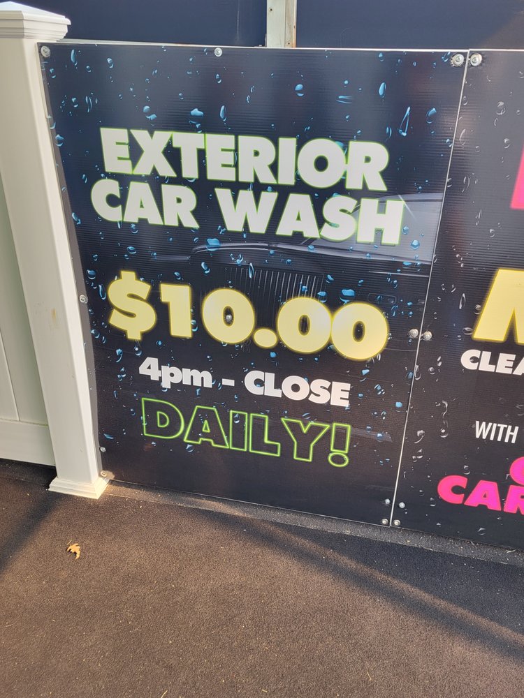 pretty good deal for a standard car wash Yelp