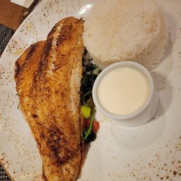 Blackened walleye