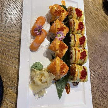 Song Lan Restaurant - Salmon Family Roll, Triple Three Roll, salmon nigiri - Sushi Bars Near Me - Dublin, Ohio Song Lan Restaurant - Salmon Family Roll, Triple Three Roll, salmon nigiri - Sushi Bars Near Me - Dublin, Ohio