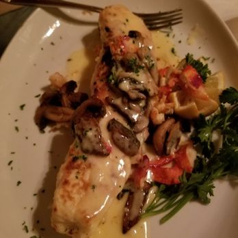 Nautilus Cafe - Halibut w/lobster sauce and shrimp - Seafood Near Me - Freeport, New York Nautilus Cafe - Halibut w/lobster sauce and shrimp - Seafood Near Me - Freeport, New York