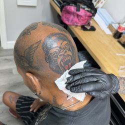 Davinci Tattoo & Piercing - Amazing gorilla ol skool tattoo!