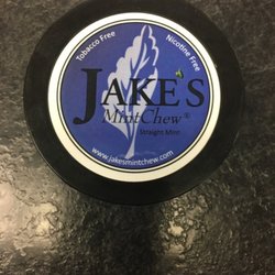 Tobacco City - Tobacco City is the only shop in the state of Wisconsin that carries Jake's nicotine free mint chew for $3.69 a can!