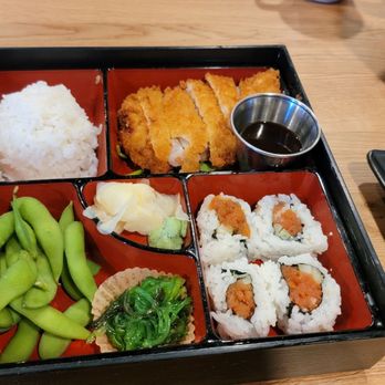 Kora Sushi - Lunch set tonkatsu and spicy tuna - Japanese Near Me - Morgan Hill, California Kora Sushi - Lunch set tonkatsu and spicy tuna - Japanese Near Me - Morgan Hill, California