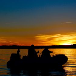 Sunset Toast !! Rubba Duck Sunset Tours...