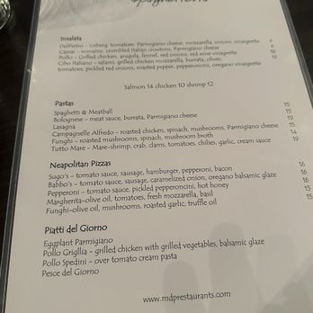 Sugo's Spaghetteria - Menu - Italian Near Me - Frontenac, Missouri
