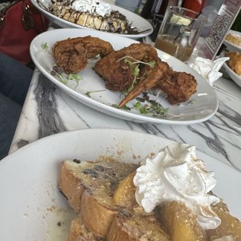 Blossoms Brunch Bar - Cookies and cream waffle. Fried wings. Peach cobbler french toast. - Breakfast & Brunch Near Me - Rahway, New Jersey
