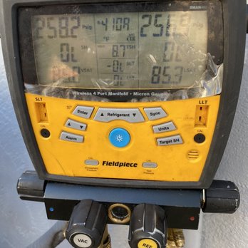Generations Heating & Air Conditioning - Pressure test on digital tester - Heating & Air Conditioning/HVAC Near Me - El Cajon, California