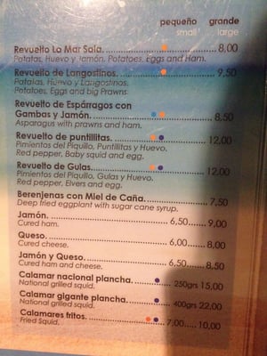 Menu photo 3 La Mar Sala Granada, GR
