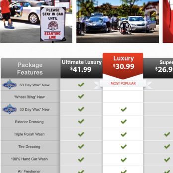 Checkered Flag Lux Express Car Wash - Price on their website is less than in person by $2 as of 3/28. Yelp coupon also expired in February and they don't accept it. - Car Wash Near Me - Irvine, California Checkered Flag Lux Express Car Wash - Price on their website is less than in person by $2 as of 3/28. Yelp coupon also expired in February and they don't accept it. - Car Wash Near Me - Irvine, California