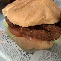Softshell crab sandwich Softshell crab sandwich