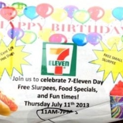 7-Eleven - Happy birthday 7-eleven